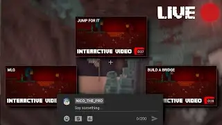 MAKING A YOUTUBE INTERACTIVE LIVESTREAM! (CHOOSE YOUR OWN ADVENTURE STYLE)