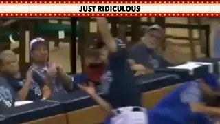Rays Ballboy Makes Nice Grab -  Check out this Just Ridiculous grab by the Tampa Ba