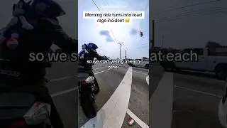 Driver Pulls Gun on Biker