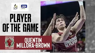 Quentin Millora-Brown SCORES DOUBLE-DOUBLE FOR UP | UAAP SEASON 87 MEN'S BASKETBALL | HIGHLIGHTS