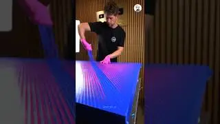 Tape Aur Paint Se Bana Next-Level Art 😱 #facts #shorts