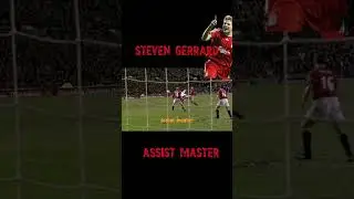 intelligent straight assist Steven Gerrard to Danny Murphy