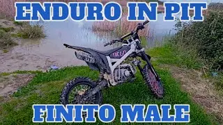 Enduro in pit bike 125, Si pu&ograve; fare? #motofail #motocross #pitbike