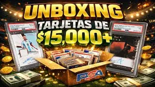 💰 UNBOXING PSA: TARJETAS de +$15,000 USD 😱🔥 | Costa Collection