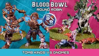 Tomb Kings vs Gnomes | Blood Bowl Battle Report #games #bloodbowl