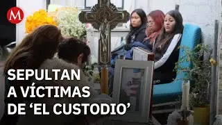 Familiares despiden a&nbsp;Karla, Daniel y Omar; exponen falsos motivos de 'El Custodio'