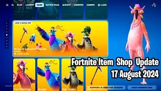 🔥 Fortnite Item Shop Update August 17, 2024! Mighty Thor, Tex Flamingo, Darkheart and More! 💎
