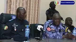 Gamou2025 : l'Inspecteur Général de Police Mame Seydou Ndour à Tivaouane.