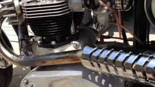 my triumph TR6 with JoeHunt Magneto