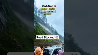 Manali - Mandi Highway Blocked 🚫 #mandi #kullu #manali