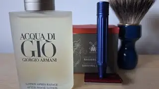 #039: Alpha Shave Works Lone Star, M&uuml;hle Grapefruit Shave Soap,Aqua di Gio Splash, Zenith Manchurian