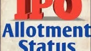 ipo allotment status in link in time