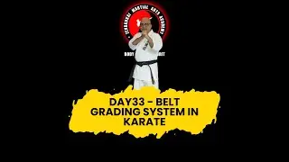 Belt Grading System in Karate |  DAY 33 - 100 Days Of Learning Martial Arts