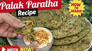 Soft & tasty Palak Paratha — बच्चे bhi bolenge “aur do!” 😍 | A2s_kitchen 