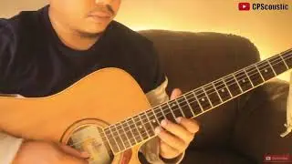 FINAL COUNTDOWN EUROPE Solo acoustic guitar lesson  by CPS