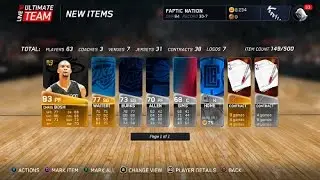 NBA Live Pack Opening!!! Part 2 NBA Live 16 Ultimate Team