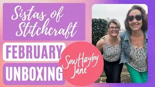 SEW HAYLEY JANE UNBOXING || #SHJSTASHBUSTER || #SHJSTASHBUSTING || #SHJMAKES || #SHJPLANS