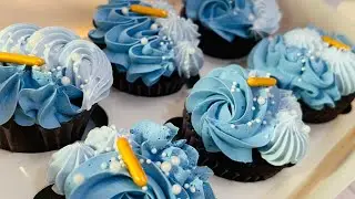 Elegant Cupcake Piping Techniques | Simple Buttercream Decoration Ideas for Beginners
