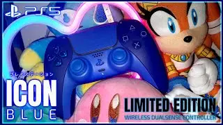 💙 PS5 Icon Blue Special Edition Dualsense Controller Unboxing 💙