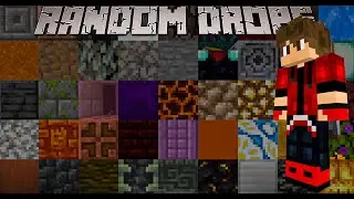Random Drops And Crafting In Minecraft