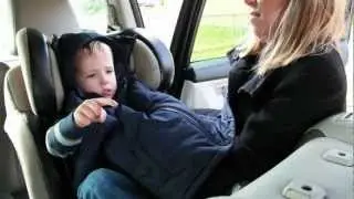 Car Seat Safe Coat - The CozyWoggle