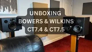 Распаковка | Театральные системы Bowers & Wilkins CT7.4 и CT7.5 LCRS Custom