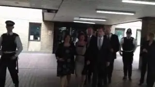 PC Simon Harwood leaves court