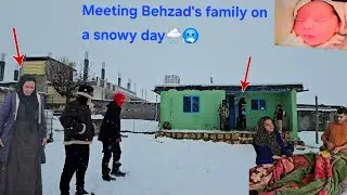 Meeting Behzad in a Snow Farm: A Different Day for Hassan Family Full of Joy