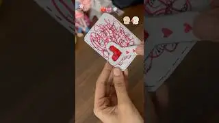 DIY secret message card❤️wow😱😱 #diy #shorts