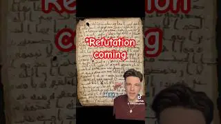 This Christian thinks the Quran is not preserved #islam