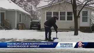 Northland residents dig themselves, neighbors out of KC's first major weather event of 2024