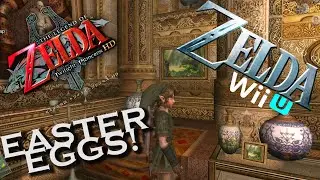 ZELDA Wii U / NX EASTER EGGS IN TWILIGHT PRINCESS HD!