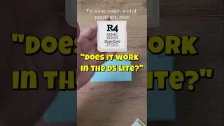 Does the R4 Card work in the Nintendo DS Lite Real Time Save