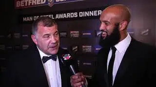 Emotional Shaun Wane reacts to been named Coach of the Year
