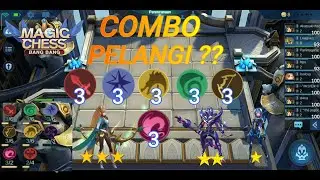 COMBO 33333 | COMBO PELANGI DI MAGIC CHESS | HAVE FUN | MAGIC CHESS MOBILE LEGENDS