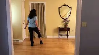 Twist, Twist (slower) - L1 Line Dance Lesson & Dance Along - Music @ 5:41