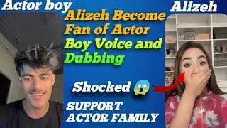 Alizeh become fan of his dialogue and voicey😍 @Bishowproduction1@alizehjamali#voiceover #trending 