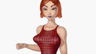Fake soft body dynamics DAZ Dforce (boring tut link in description)