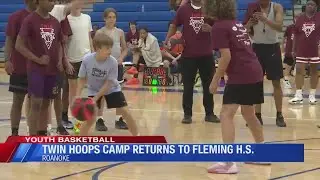 Local ballers show off their skills at Twin Hoops Basketball Camp in Roanoke