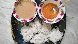 Delicate strands of joy Idiyappam & poppy seed paysa chutney||  ರುಚಿಯ ವತ್ತು ಶಾವಿಗೆ ಜೊತೆ ಘಸೆ ಘಸ್ ಪಾಯಸ