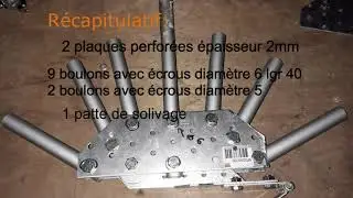 Fabrication mécanisme bulle piscine hors sol (2/2)