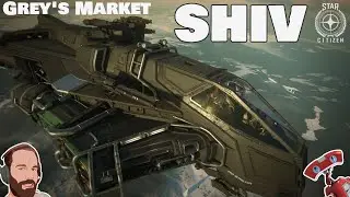 Star Citizen - Visite et Pilotage du Grey's Market SHIV