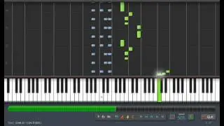 F. Burgmuller: L'Arabesque - Piano Tutorial (50% Speed) by PlutaX