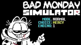 Bad Monday Simulator Normal Mode Beaten Ending 1