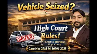 Can police keep a seized vehicle indefinitely? Punjab & Haryana High Court answers.