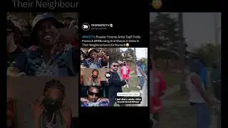 Popular Toronto Artist #Top5 Trolls #Pressa & #Bundog and Shoots A Video In Their Hood😳 #viral