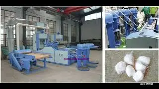 Bleached Cotton Sliver Carding Machine and Absorbent Cotton Carding Machine Absorbent Cotton Carder