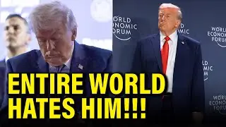 International Reporter REACTS IN HORROR to Trump DAVOS DISASTER