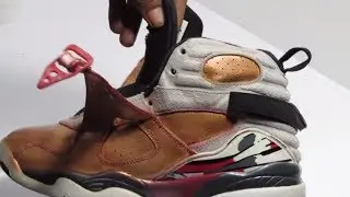 Custom Nike Air Jordan 8 Tutorial Time Lapse | Custom Jordan 8's Tutorial Custom Jordans Tutorial