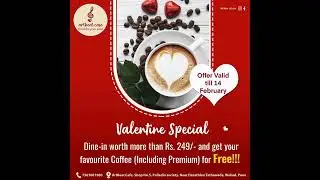 ArtBeat Cafe Valentines Week Special Offer